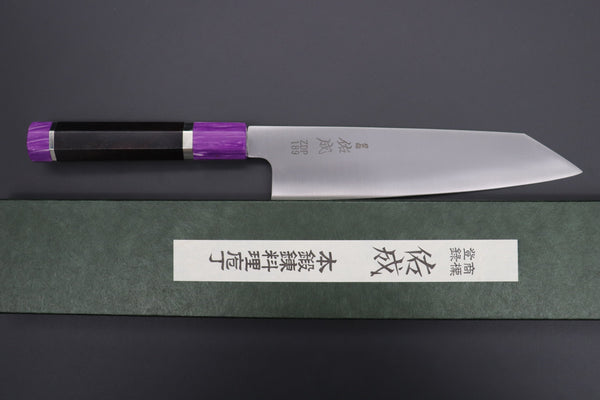 Sukenari Kiritsuke SCL-310 ZDP189 Kiritsuke 210mm (8.2 inch) Custom Limited Edition, Sukenari ZDP-189 Clad Kiritsuke 210mm (8.2 inch, SCL-310)