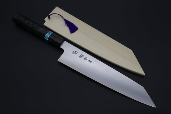 Sukenari Kiritsuke SCL-552 ZDP189 Kiritsuke 240mm (9.4 inch) Custom Limited Edition, Sukenari ZDP-189 Clad Kiritsuke 240mm (9.4 inch, SCL-552)