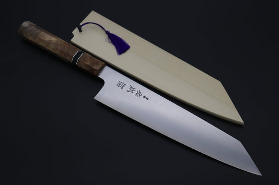 Custom Limited Edition Sukenari ZDP-189 Nickel Damascus Wa Gyuto