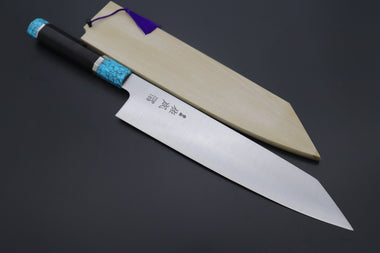 Sukenari Kiritsuke SCL-348 ZDP189 Kiritsuke 270mm (10.6 inch) Custom Limited Edition, Sukenari ZDP-189 Clad Kiritsuke 270mm (10.6 inch, SCL-348)