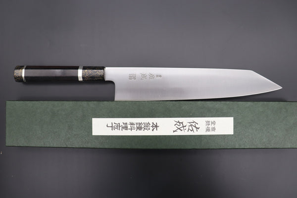 Sukenari Kiritsuke SCL-349 ZDP189 Kiritsuke 270mm (10.6 inch) Custom Limited Edition, Sukenari ZDP-189 Clad Kiritsuke 270mm (10.6 inch, SCL-349)