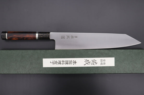Sukenari Kiritsuke SCL-350 ZDP189 Kiritsuke 270mm (10.6 inch) Custom Limited Edition, Sukenari ZDP-189 Clad Kiritsuke 270mm (10.6 inch, SCL-350)