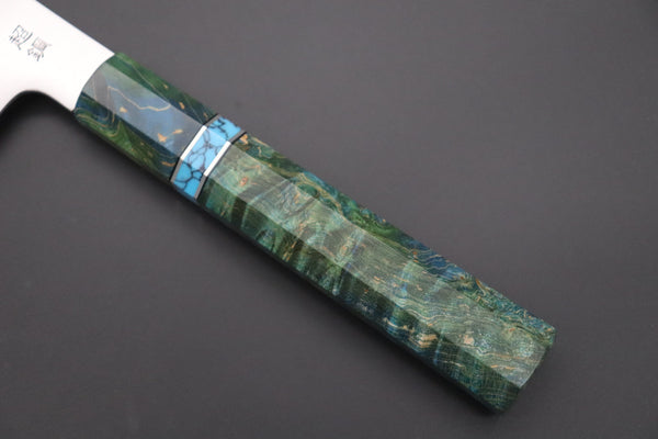 Sukenari Kiritsuke SCL-576 ZDP189 Kiritsuke 270mm (10.6 inch) Custom Limited Edition, Sukenari ZDP-189 Clad Kiritsuke 270mm (10.6 inch, SCL-576)