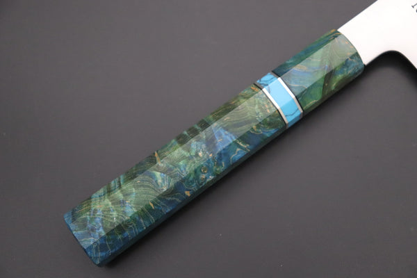 Sukenari Kiritsuke SCL-576 ZDP189 Kiritsuke 270mm (10.6 inch) Custom Limited Edition, Sukenari ZDP-189 Clad Kiritsuke 270mm (10.6 inch, SCL-576)