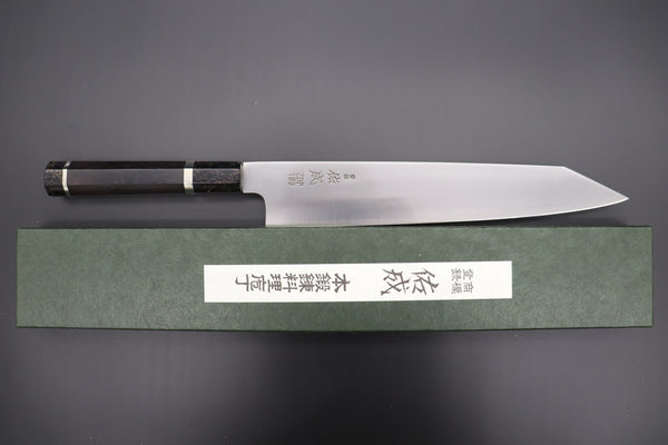Sukenari Kiritsuke SCL-339 ZDP189 Kirutsuke Slicer 270mm (10.6 inch) Custom Limited Edition, Sukenari ZDP-189 Clad Kiritsuke Slicer 270mm (10.6 inch, SCL-339)
