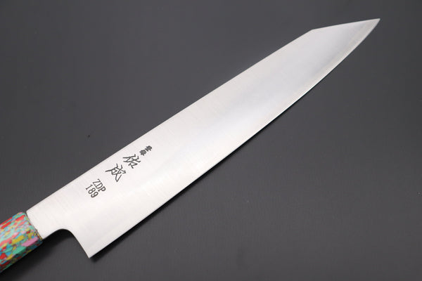 Sukenari Kiritsuke SCL-340 ZDP189 Kirutsuke Slicer 270mm (10.6 inch) Custom Limited Edition, Sukenari ZDP-189 Clad Kiritsuke Slicer 270mm (10.6 inch, SCL-340)