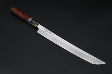 Sukenari Sakimaru Takohiki SCL-691 SG-II Sakimaru Takohiki 270mm (10.6inch) / Right Handed Custom Limited Edition, Sukenari Special Steel Series SG-II Hon Kasumi Sakimaru Takohiki 270mm (10.6 inch, Single Bevel Edge, SCL-691)