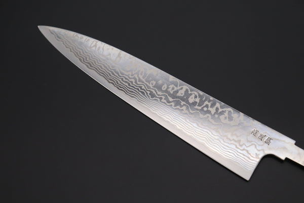 Sukenari Wa Gyuto “Build Your Dream Knife” Sukenari HAP-40 Nickel Damascus SNBO-8 Wa Gyuto 270mm (10.6 Inch)