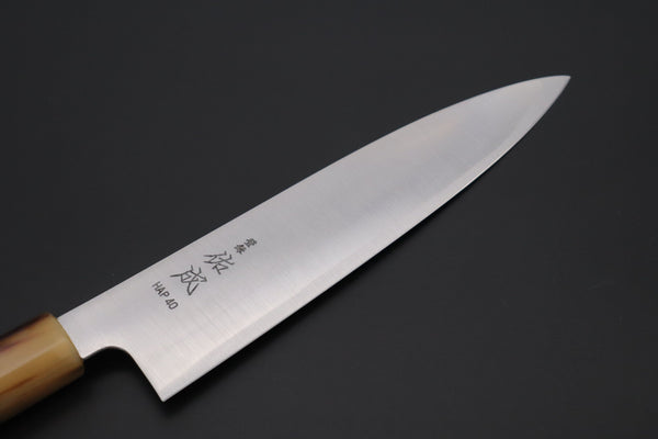 Sukenari Wa Gyuto SCL-464 HAP40 Wa Gyuto 210mm (8.2 inch) Custom Limited Edition, Sukenari HAP-40 Clad Wa Gyuto 210mm (8.2 inch, SCL-464)