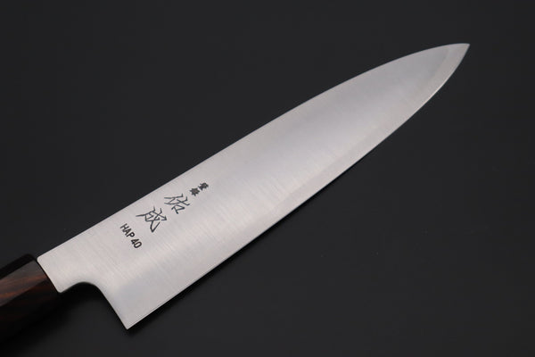 Sukenari Wa Gyuto SCL-469 HAP40 Wa Gyuto 210mm (8.2 inch) Custom Limited Edition, Sukenari HAP-40 Clad Wa Gyuto 210mm (8.2 inch, SCL-469)