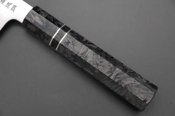 Sukenari Wa Gyuto SCL-600 HAP40 Wa Gyuto 210mm (8.2 inch) Custom Limited Edition, Sukenari HAP-40 Clad Wa Gyuto 210mm (8.2 inch, SCL-600)