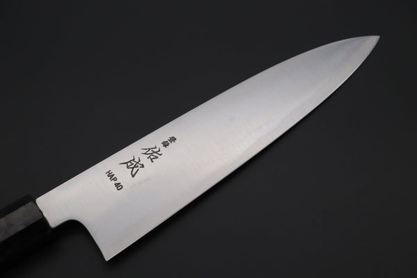 Sukenari Wa Gyuto SCL-600 HAP40 Wa Gyuto 210mm (8.2 inch) Custom Limited Edition, Sukenari HAP-40 Clad Wa Gyuto 210mm (8.2 inch, SCL-600)