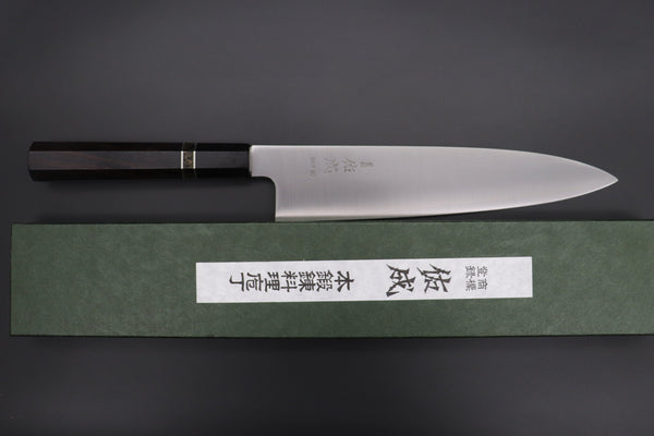 Sukenari Wa Gyuto Custom Limited Edition, Sukenari HAP-40 Clad Wa Gyuto 240mm (9.4 inch, SCL-473)