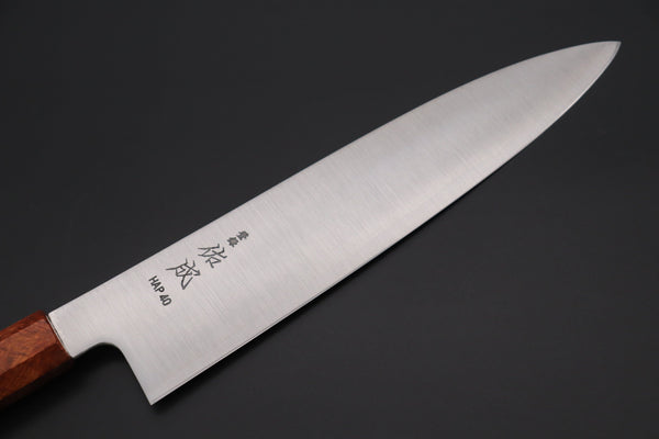 Sukenari Wa Gyuto Custom Limited Edition, Sukenari HAP-40 Clad Wa Gyuto 240mm (9.4 inch, SCL-474)