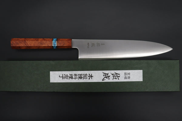 Sukenari Wa Gyuto Custom Limited Edition, Sukenari HAP-40 Clad Wa Gyuto 240mm (9.4 inch, SCL-474)