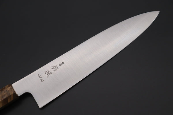 Sukenari Wa Gyuto Custom Limited Edition, Sukenari HAP-40 Clad Wa Gyuto 240mm (9.4 inch, SCL-475)