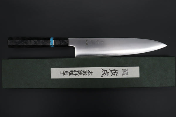 Sukenari Wa Gyuto Custom Limited Edition, Sukenari HAP-40 Clad Wa Gyuto 240mm (9.4 inch, SCL-605)