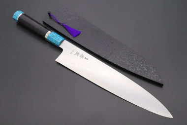 Sukenari Wa Gyuto SCL-334 HAP40 Wa Gyuto 270mm (10.6 inch) Custom Limited Edition, Sukenari HAP-40 Clad Wa Gyuto 270mm (10.6 inch, SCL-334)