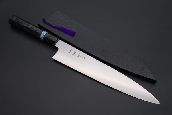 Sukenari Wa Gyuto Custom Limited Edition, Sukenari HAP-40 Clad Wa Gyuto 270mm (10.6 inch, SCL-479)