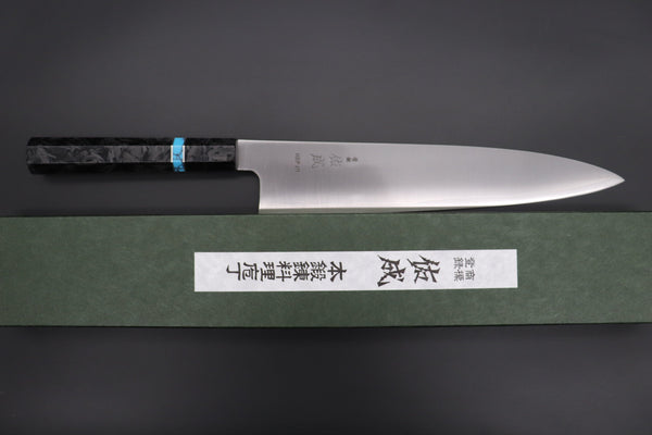 Sukenari Wa Gyuto Custom Limited Edition, Sukenari HAP-40 Clad Wa Gyuto 270mm (10.6 inch, SCL-479)