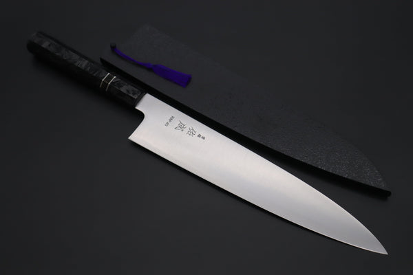 Sukenari Wa Gyuto Custom Limited Edition, Sukenari HAP-40 Clad Wa Gyuto 270mm (10.6 inch, SCL-480)