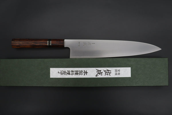 Sukenari Wa Gyuto Custom Limited Edition, Sukenari HAP-40 Clad Wa Gyuto 270mm (10.6 inch, SCL-481)