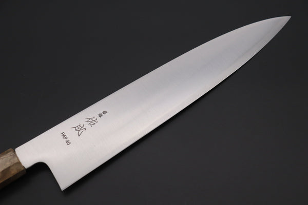 Sukenari Wa Gyuto Custom Limited Edition, Sukenari HAP-40 Clad Wa Gyuto 270mm (10.6 inch, SCL-482)