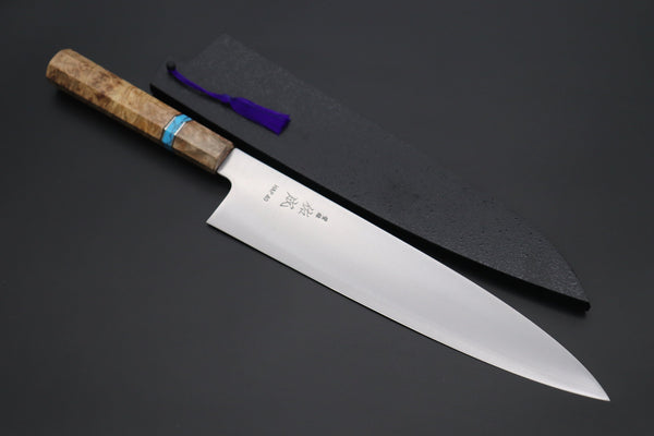 Sukenari Wa Gyuto Custom Limited Edition, Sukenari HAP-40 Clad Wa Gyuto 270mm (10.6 inch, SCL-482)