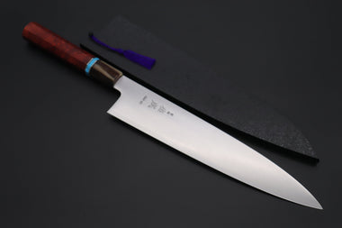 Sukenari Wa Gyuto Custom Limited Edition, Sukenari HAP-40 Clad Wa Gyuto 270mm (10.6 inch, SCL-484)