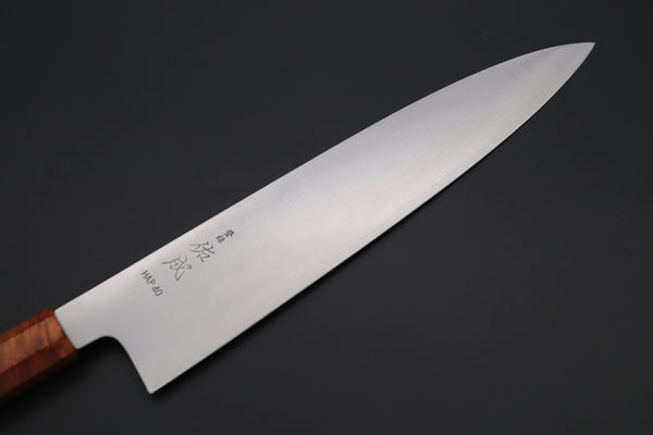 Sukenari Wa Gyuto Custom Limited Edition, Sukenari HAP-40 Clad Wa Gyuto 270mm (10.6 inch, SCL-612)