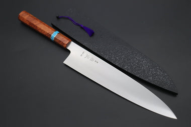 Sukenari Wa Gyuto Custom Limited Edition, Sukenari HAP-40 Clad Wa Gyuto 270mm (10.6 inch, SCL-612)