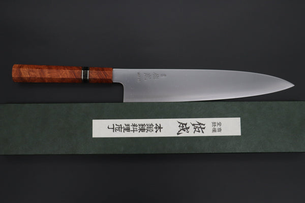 Sukenari Wa Gyuto Custom Limited Edition, Sukenari HAP-40 Clad Wa Gyuto 270mm (10.6 inch, SCL-613)