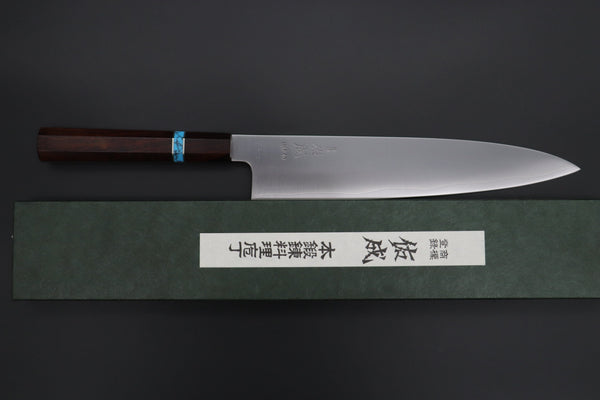 Sukenari Wa Gyuto Custom Limited Edition, Sukenari HAP-40 Clad Wa Gyuto 270mm (10.6 inch, SCL-614)
