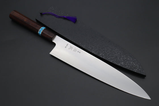 Sukenari Wa Gyuto Custom Limited Edition, Sukenari HAP-40 Clad Wa Gyuto 270mm (10.6 inch, SCL-614)