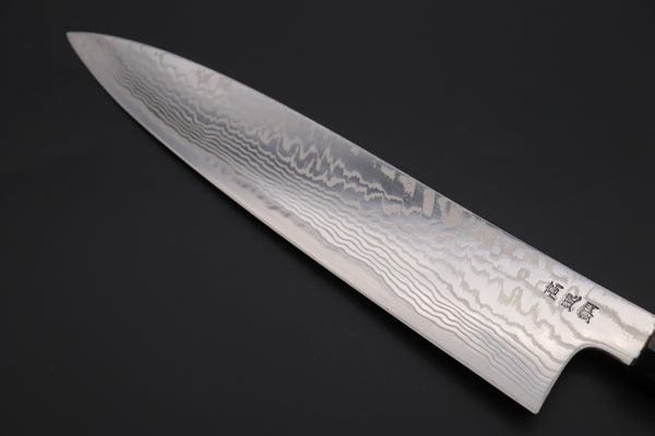 Sukenari Wa Gyuto Custom Limited Edition, Sukenari HAP-40 Nickel Damascus Wa Gyuto 240mm (9.4 inch, SCL-586)