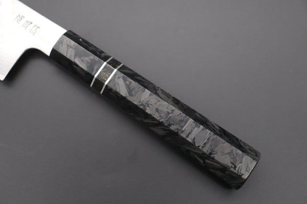 Sukenari Wa Gyuto Custom Limited Edition, Sukenari HAP-40 Nickel Damascus Wa Gyuto 240mm (9.4 inch, SCL-587)