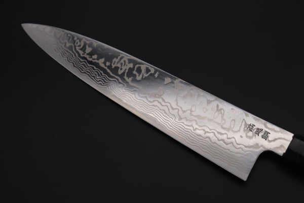 Sukenari Wa Gyuto Custom Limited Edition, Sukenari HAP-40 Nickel Damascus Wa Gyuto 270mm (10.6 inch, SCL-518)