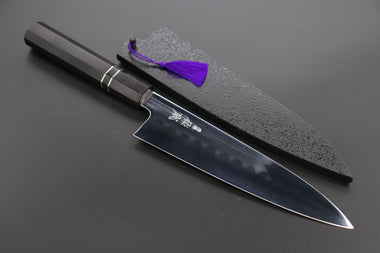 Sukenari Wa Gyuto Custom Limited Edition, Sukenari Honyaki Series White Steel No.2 Wa Gyuto 210mm (8.2 Inch, SCL-561)