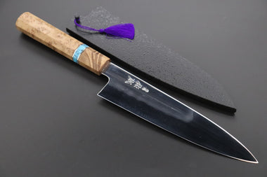 Sukenari Wa Gyuto Custom Limited Edition, Sukenari Honyaki Series White Steel No.2 Wa Gyuto 210mm (8.2 Inch, SCL-563)
