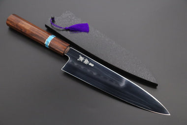 Sukenari Wa Gyuto Custom Limited Edition, Sukenari Honyaki Series White Steel No.2 Wa Gyuto 210mm (8.2 Inch, SCL-565)