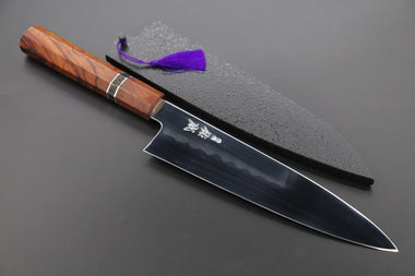 Sukenari Wa Gyuto Custom Limited Edition, Sukenari Honyaki Series White Steel No.2 Wa Gyuto 210mm (8.2 Inch, SCL-566)