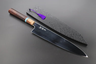 Sukenari Wa Gyuto Custom Limited Edition, Sukenari Honyaki Series White Steel No.2 Wa Gyuto 270mm (10.6 Inch, SCL-569)