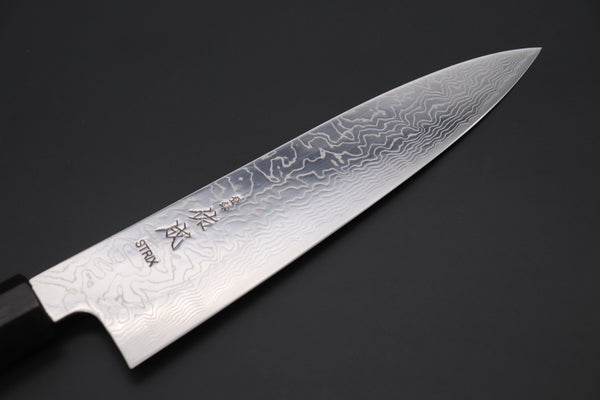 Sukenari Wa Gyuto Custom Limited Edition, Sukenari STRIX Nickel Damascus Wa Gyuto 210mm (8.2 inch, SCL-530)