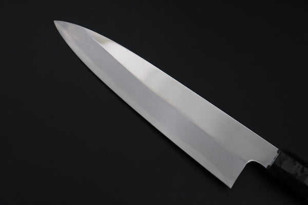 Sukenari Wa Gyuto SCL-622 VG-XEOS Wa Gyuto 210mm (8.2 inch) Custom Limited Edition, Sukenari VG-XEOS Clad Wa Gyuto 210mm - Double Shinogi, Mirror Polish (8.2 inch, SCL-622)