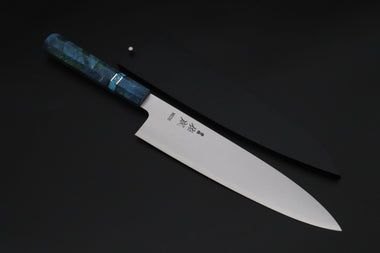 Sukenari Wa Gyuto SCL-675 VG-XEOS Wa Gyuto 240mm (9.4 inch) Custom Limited Edition, Sukenari VG-XEOS Clad Wa Gyuto 240mm (9.4 inch, SCL-675)