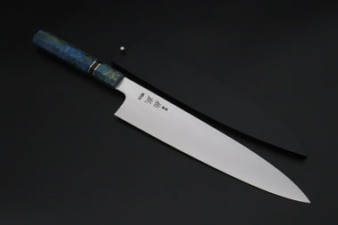 Sukenari Wa Gyuto SCL-678 VG-XEOS Wa Gyuto 270mm (10.6 inch) Custom Limited Edition, Sukenari VG-XEOS Clad Wa Gyuto 270mm (10.6 inch, SCL-678)