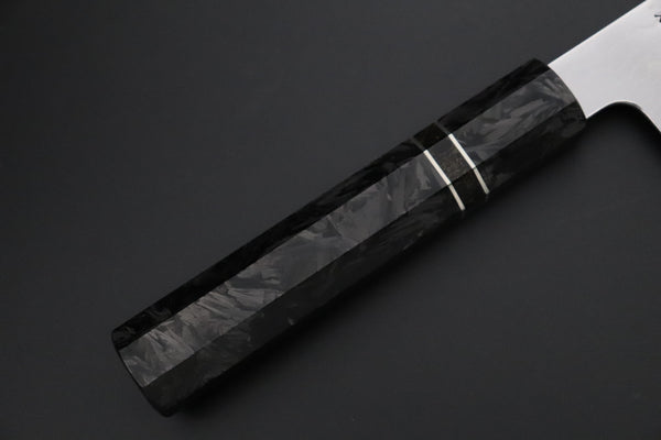 Sukenari Wa Gyuto SCL-640 VG-XEOS Wa Gyuto 210mm (8.2 inch) Custom Limited Edition, Sukenari VG-XEOS Nickel Damascus Wa Gyuto 210mm (8.2 inch, SCL-640)