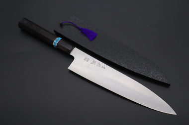Sukenari Wa Gyuto SCL-546 ZDP189 Wa Gyuto 240mm (9.4 inch) Custom Limited Edition, Sukenari ZDP-189 Clad Wa Gyuto 240mm (9.4 inch, SCL-546)