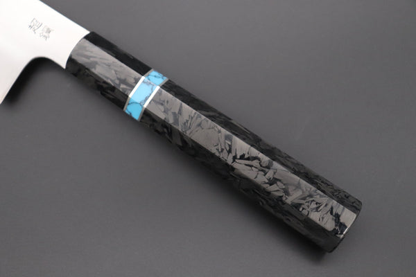 Sukenari Wa Gyuto SCL-548 ZDP189 Wa Gyuto 240mm (9.4 inch) Custom Limited Edition, Sukenari ZDP-189 Clad Wa Gyuto 240mm (9.4 inch, SCL-548)