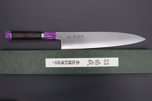 Sukenari Wa Gyuto SCL-304 ZDP189 Wa Gyuto 270mm (10.6 inch) Custom Limited Edition, Sukenari ZDP-189 Clad Wa Gyuto 270mm (10.6 inch, SCL-304)